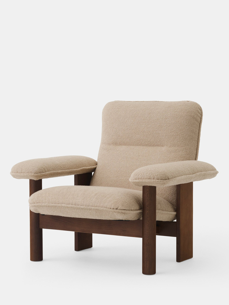Brasilia Lounge Chair - Bouclé