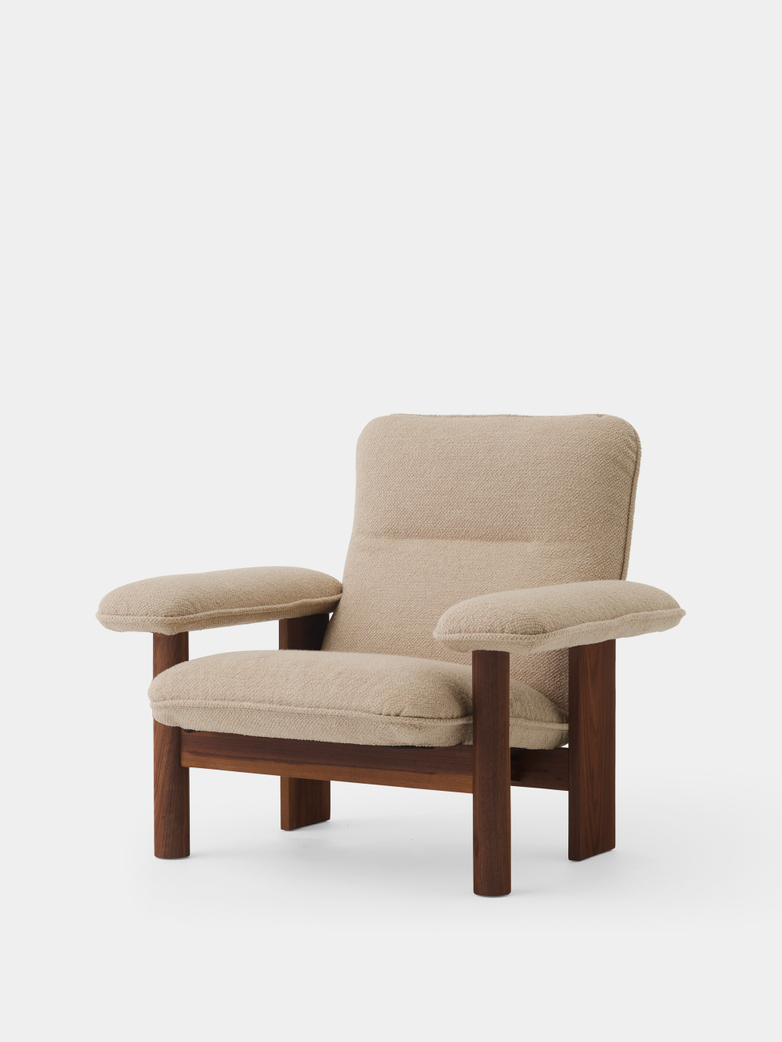 Brasilia Lounge Chair - Bouclé