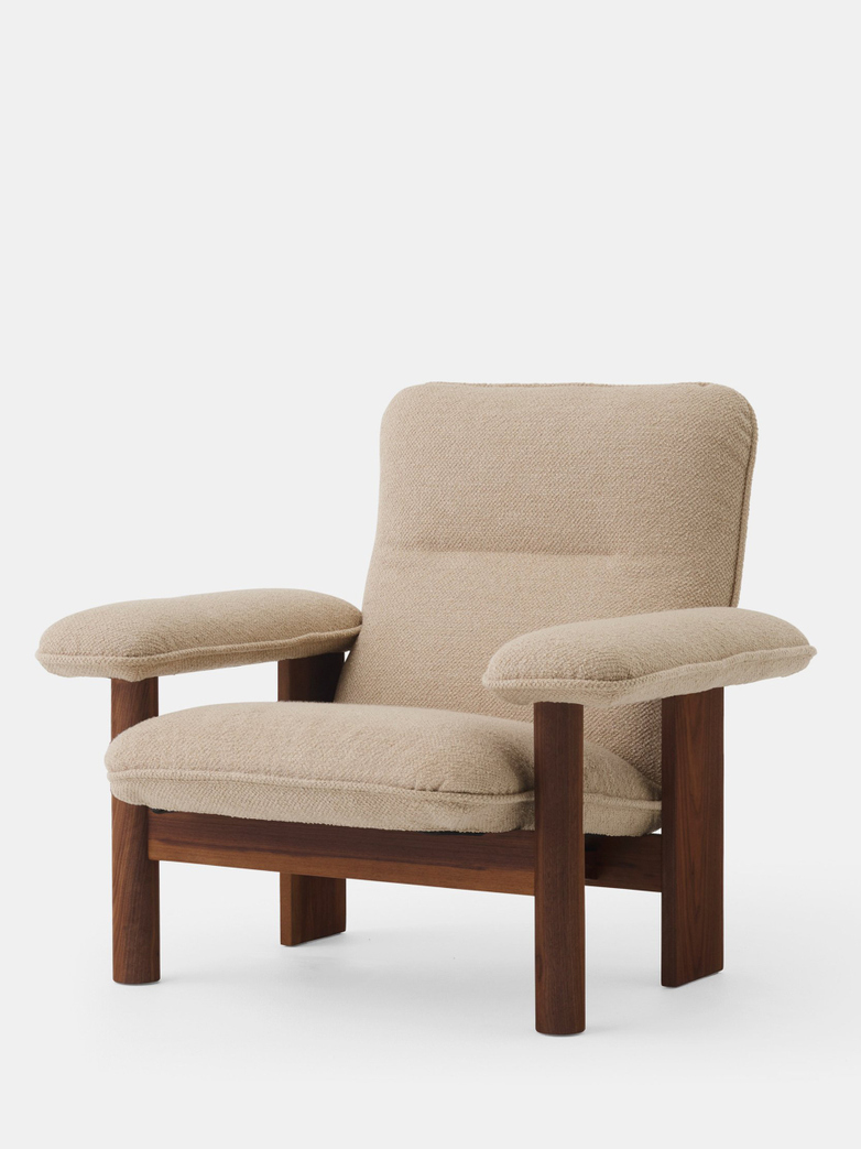 Brasilia Lounge Chair - Bouclé