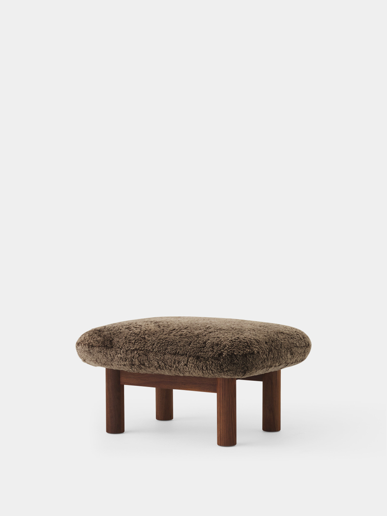 Brasilia Ottoman - Sheepskin