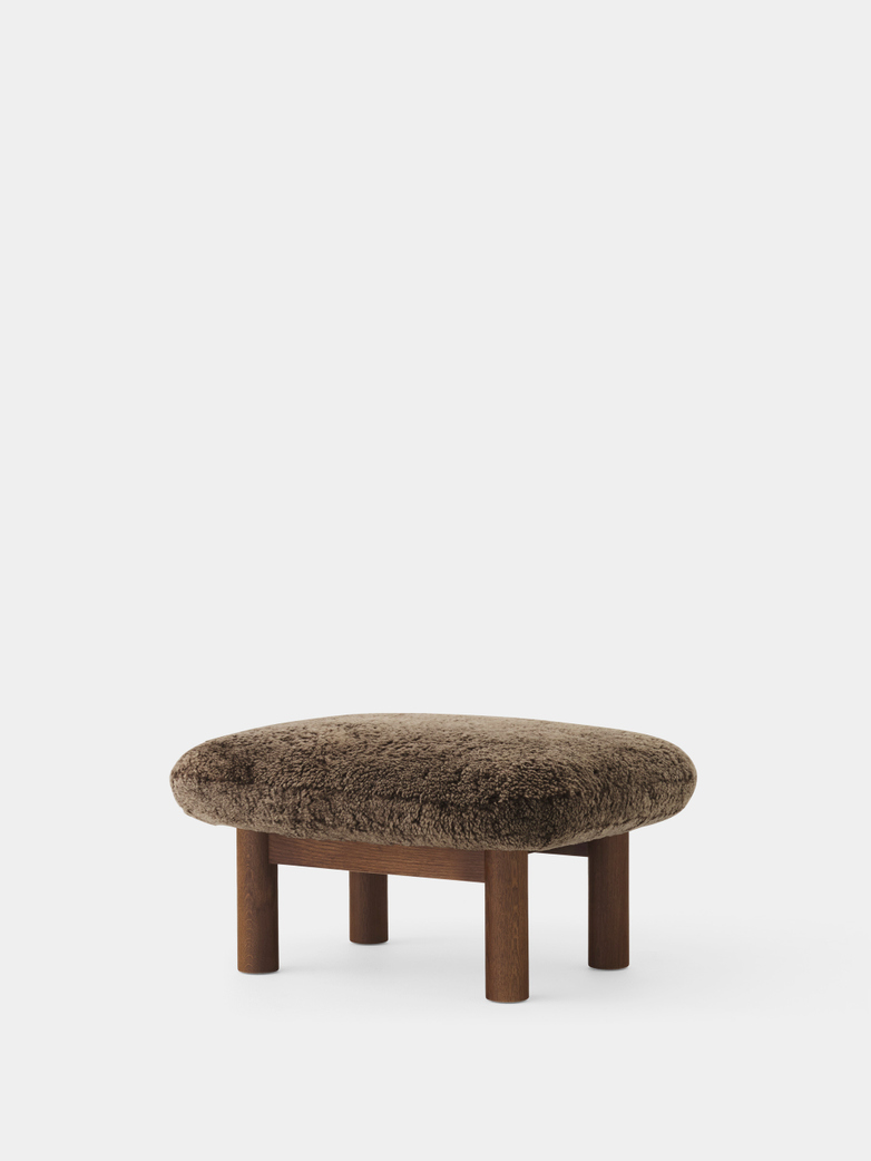 Brasilia Ottoman - Sheepskin