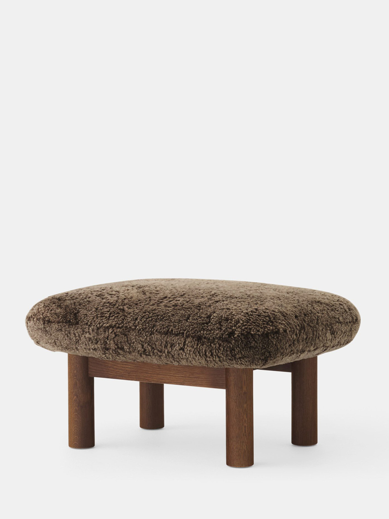 Brasilia Ottoman - Sheepskin