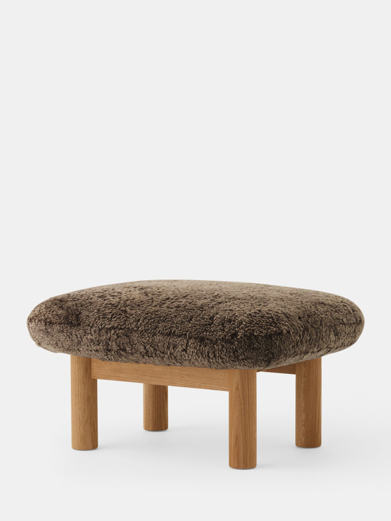 Brasilia Ottoman - Sheepskin