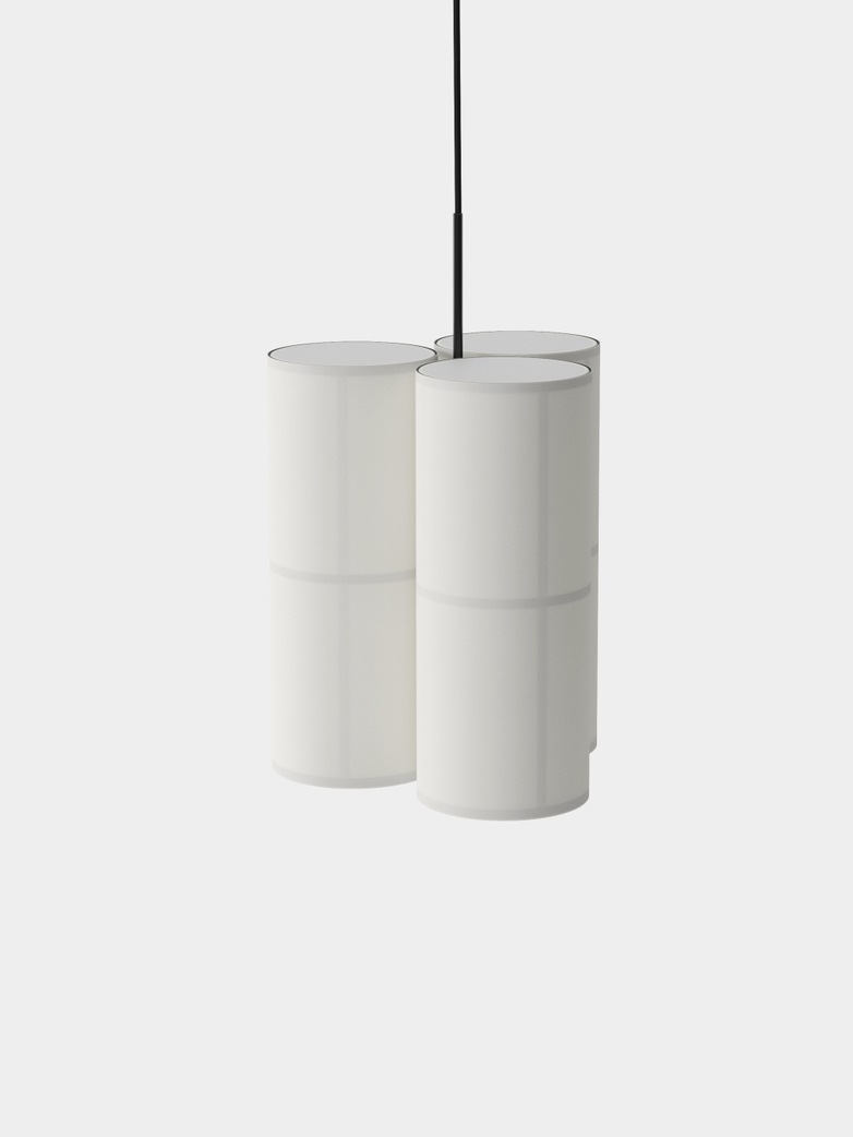 Hashira Pendant Cluster - White