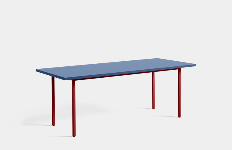 Two-Colour Rectangular Table