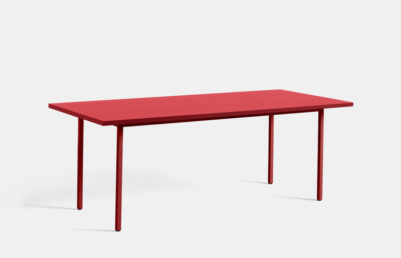 Two-Colour Rectangular Table