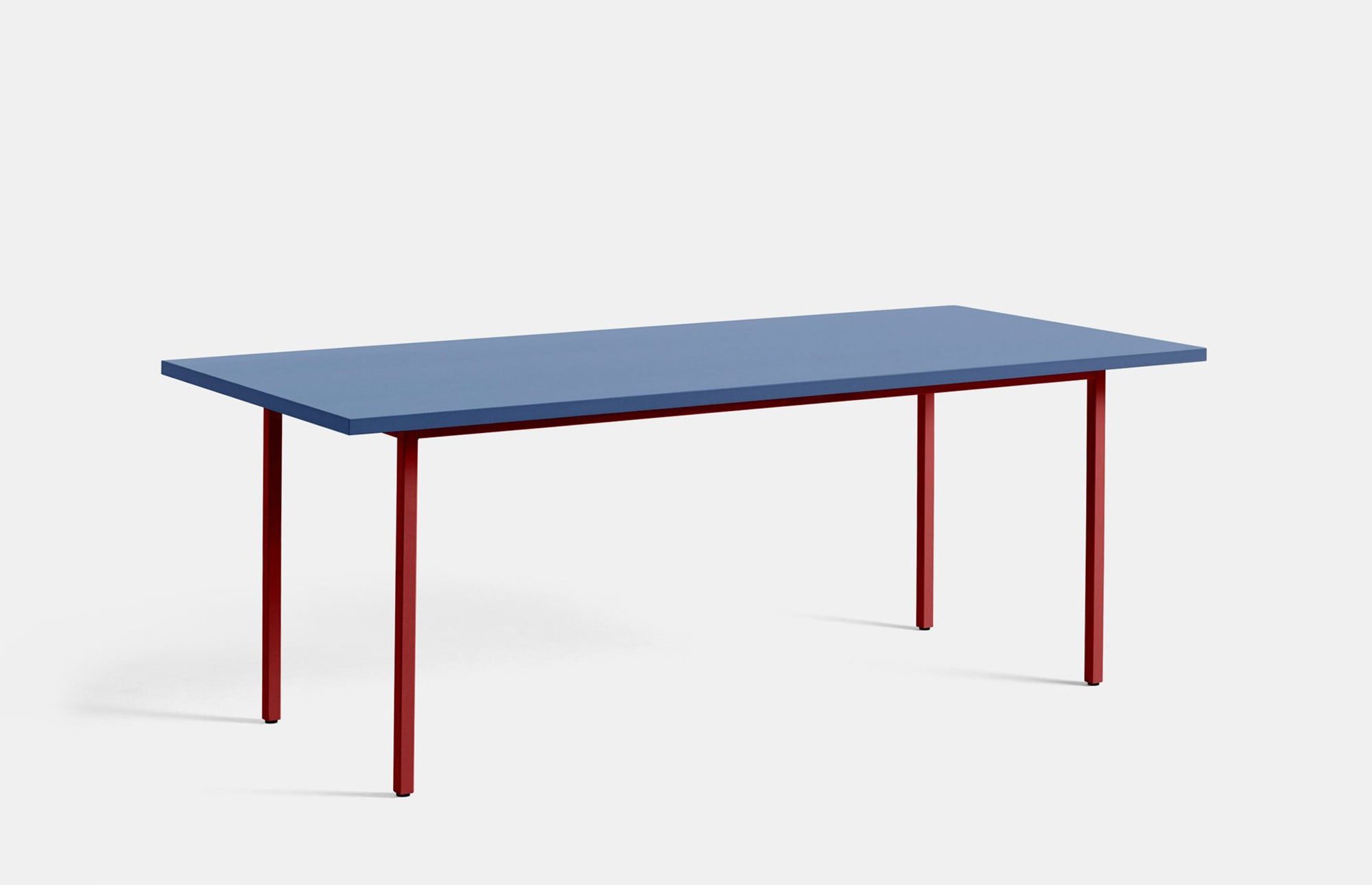 42277 Cdc987b968 42277 5aff99e667 942053 Two Colour L200xw90 Blue Wb Lacquer Valchromat Tabletop Maroon Red Powder Coated Steel Zoom Portrait