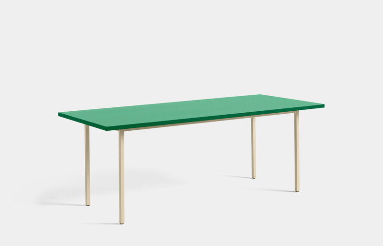 Two-Colour Rectangular Table