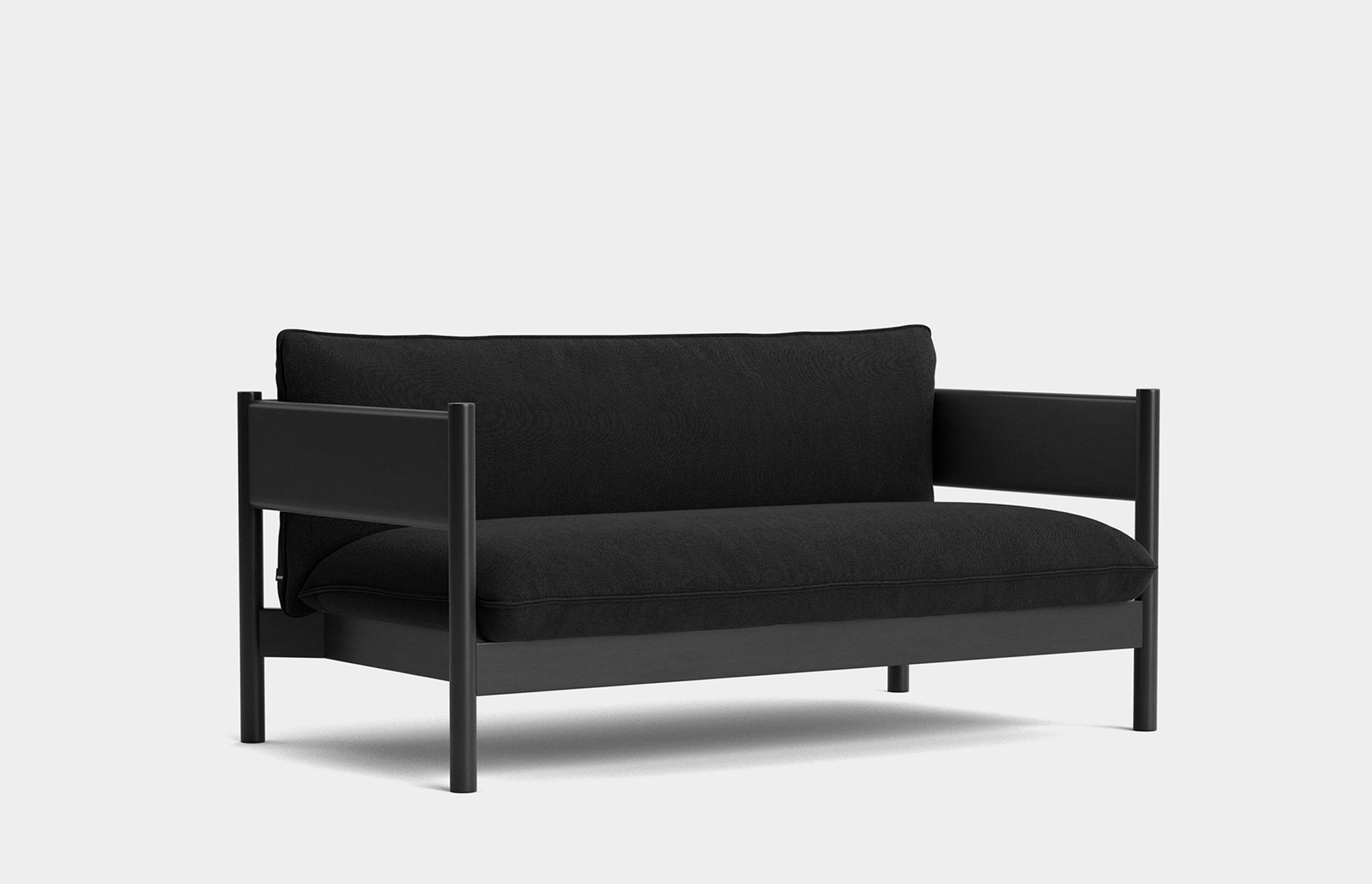 42284 F5df466de0 42284 3c567dd04c7 9369536952363 Arbour Club Sofa Re Wool 198 Black Wb Lacquer Beech Base 2 Zoom Portrait