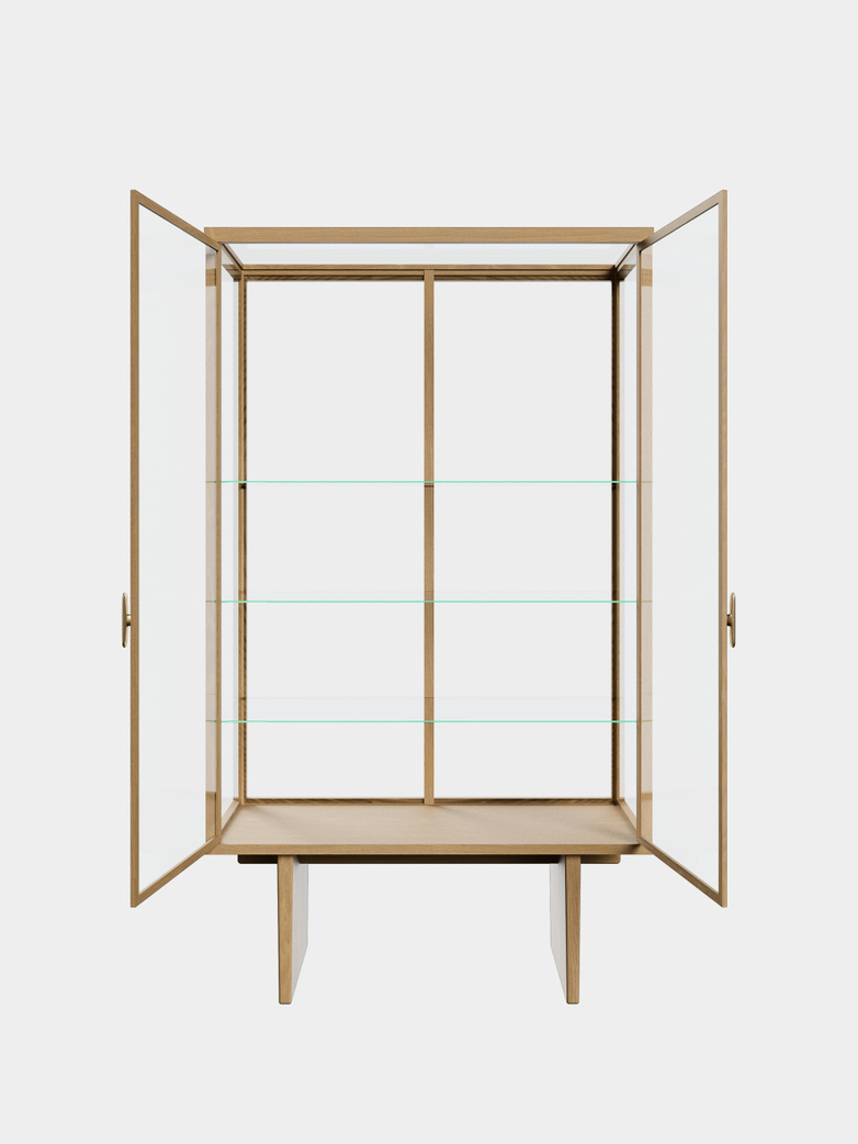 Private Vitrine - Light Stained Oak