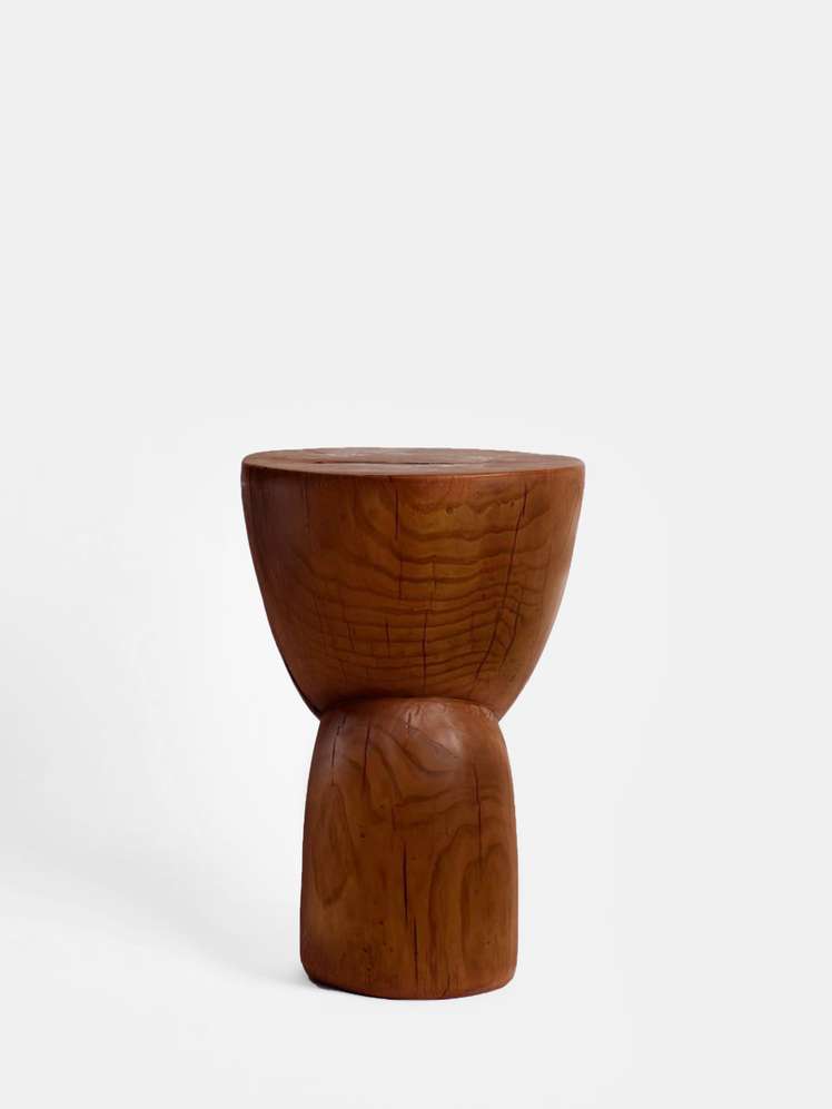 Project 213A — Wooden Side Table - Oiled Chestnut — Side tables