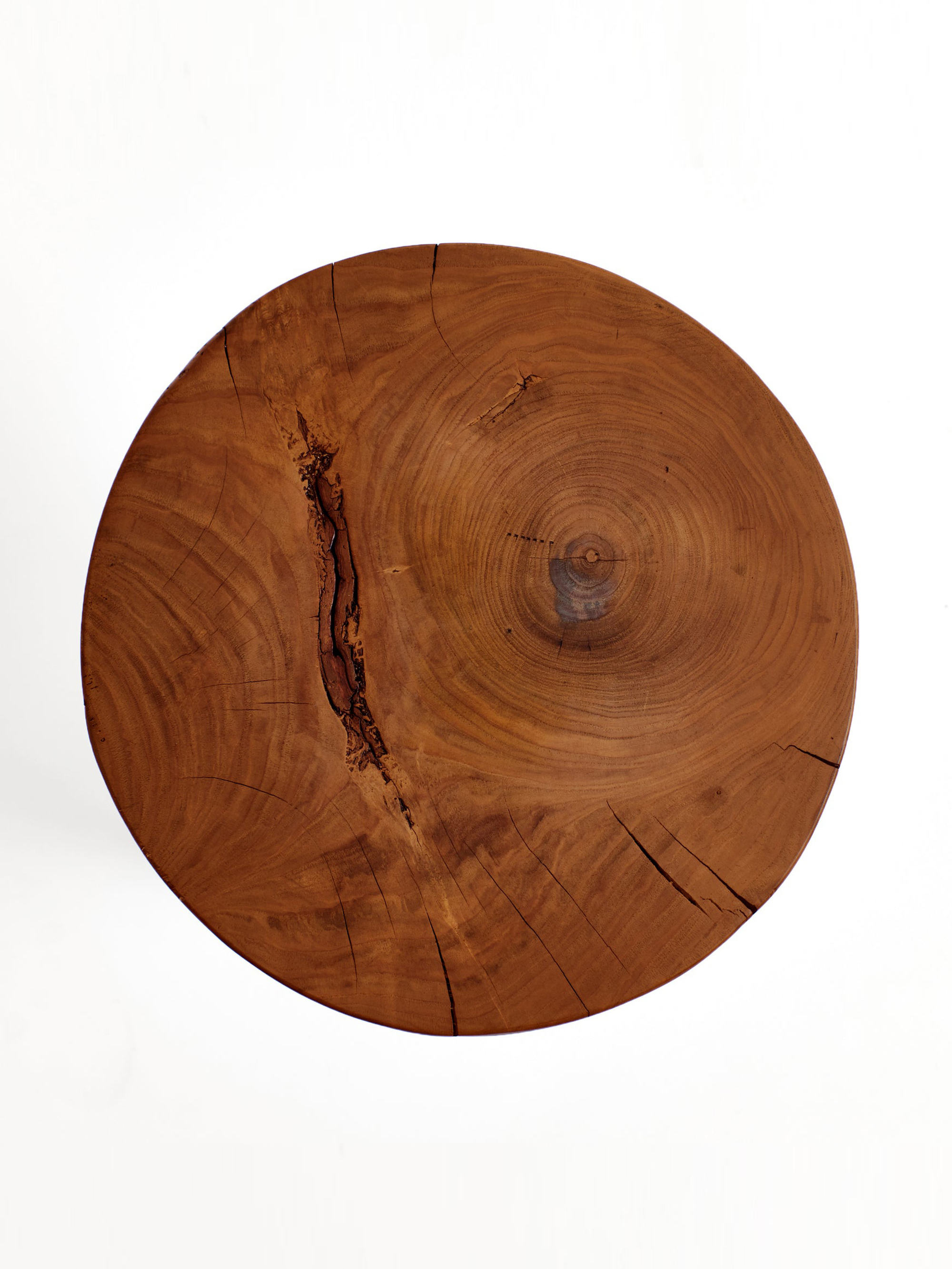 Project 213A — Wooden Side Table - Oiled Chestnut — Side tables