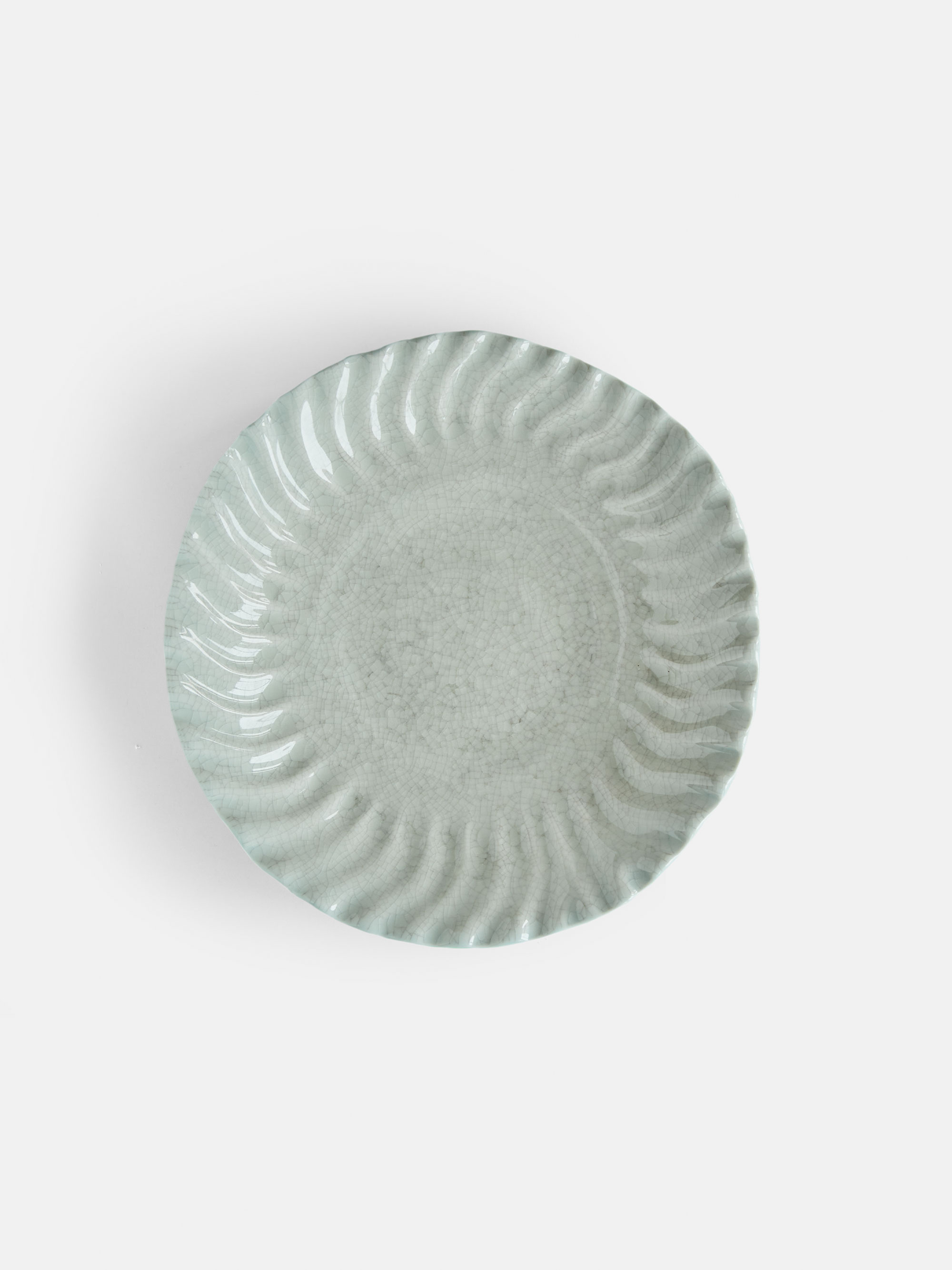 43532 A9555cb4ef Dashi Deep Plate L Celadon Portrait