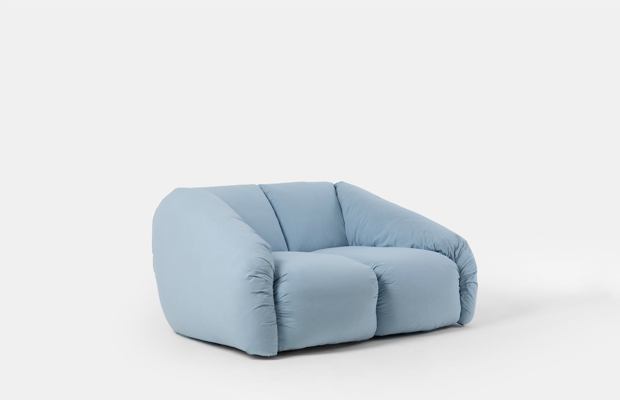43683 98a49e362a Puffer Two Seat Sofa By Philippe Malouin For Scp 1 Portrait