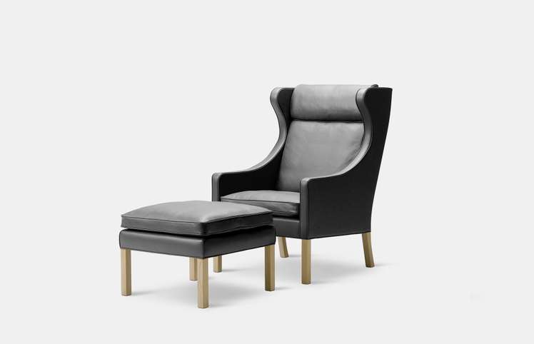 オットマン・スツール Borge Mogensen/2202 FOOTSTOOL/FREDERICIA Mogensen 2202 Ottoman | Buy Fredericia online at A+R