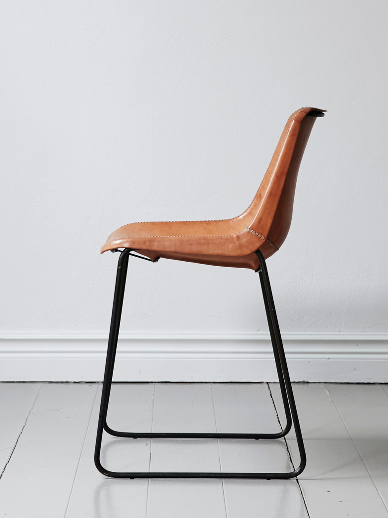 Leather Chair - Nature
