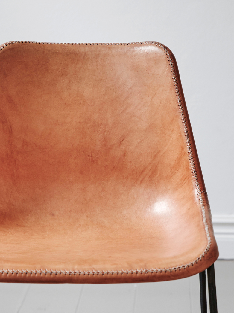 Leather Chair - Nature