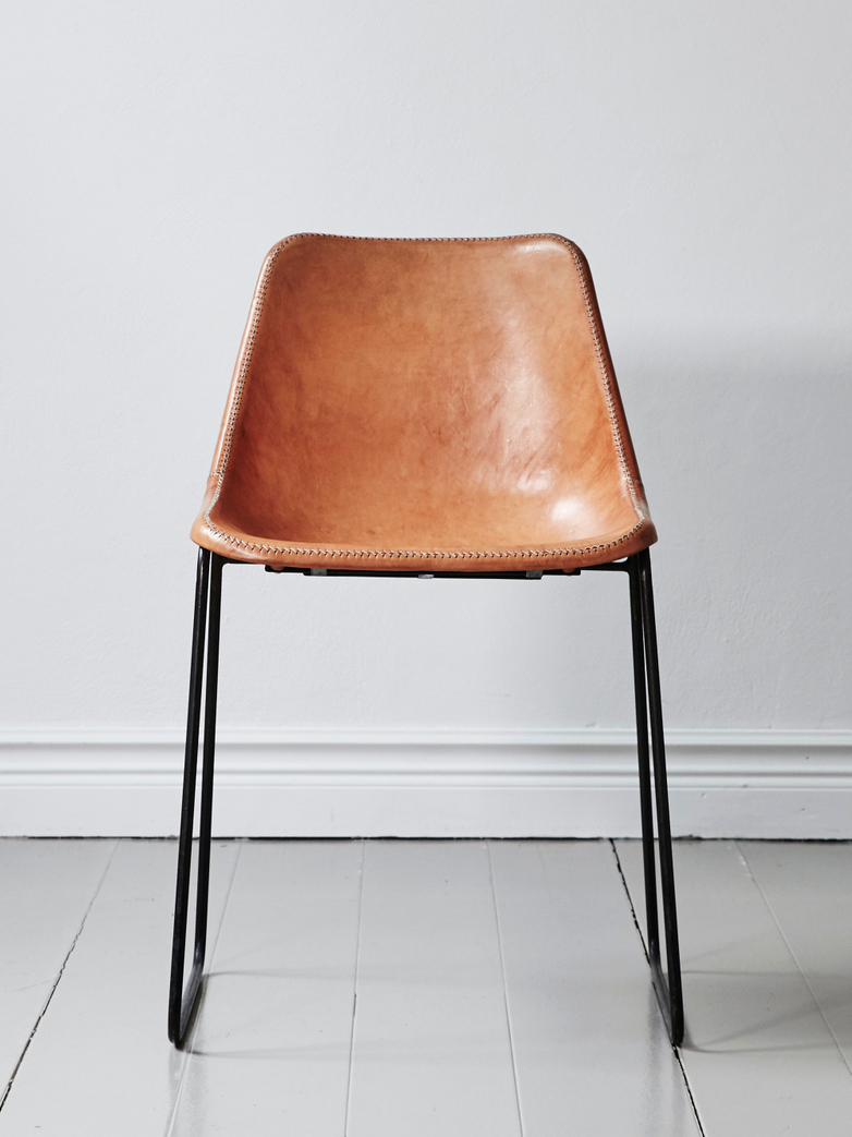 Leather Chair - Nature