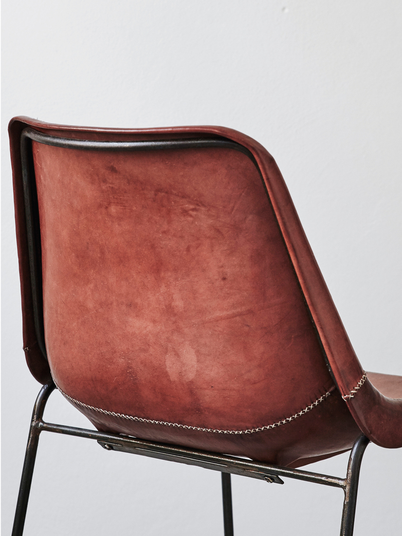 Leather Bar Chair