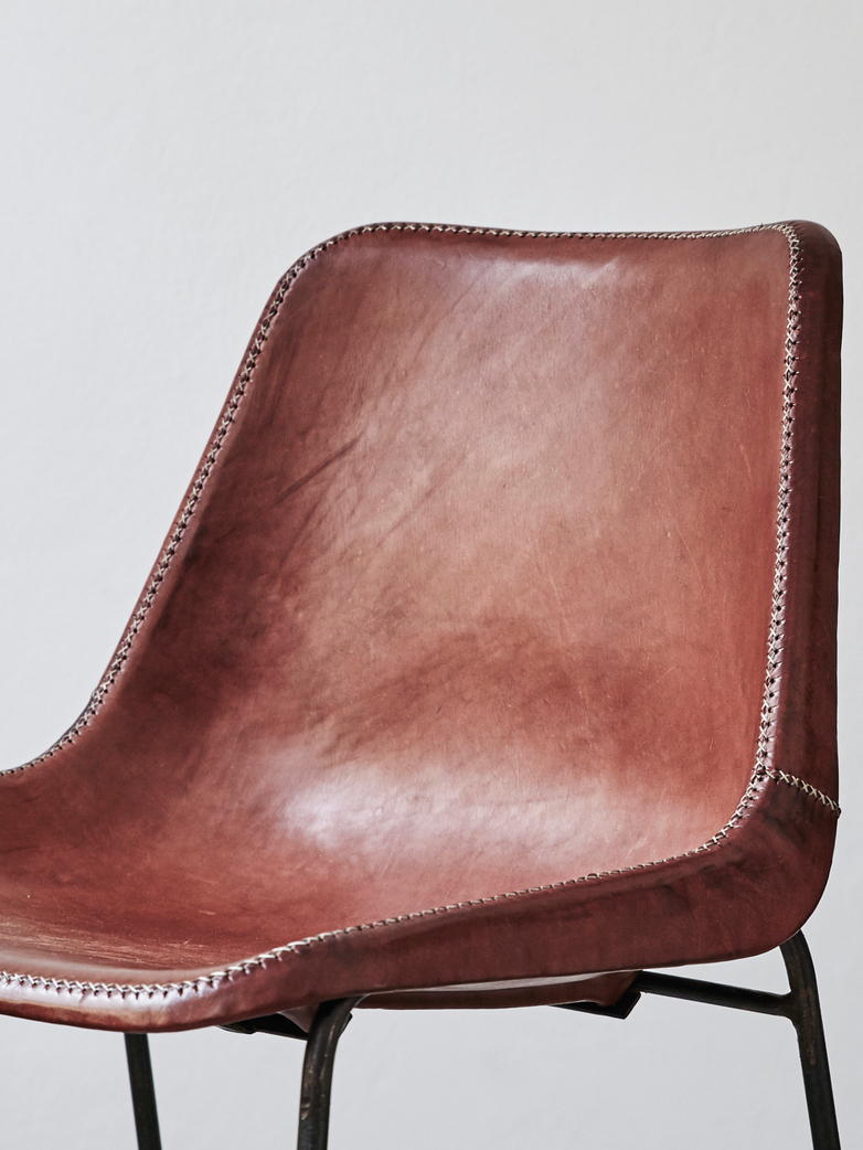 Leather Bar Chair