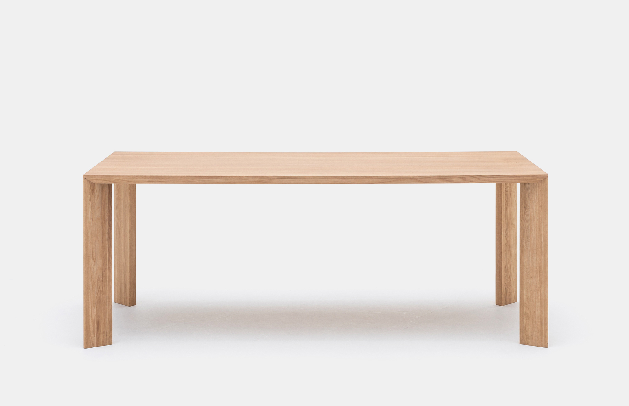 44802 3ebca08149 A Dt02 Table Pure Oak 165 Cm Front Portrait