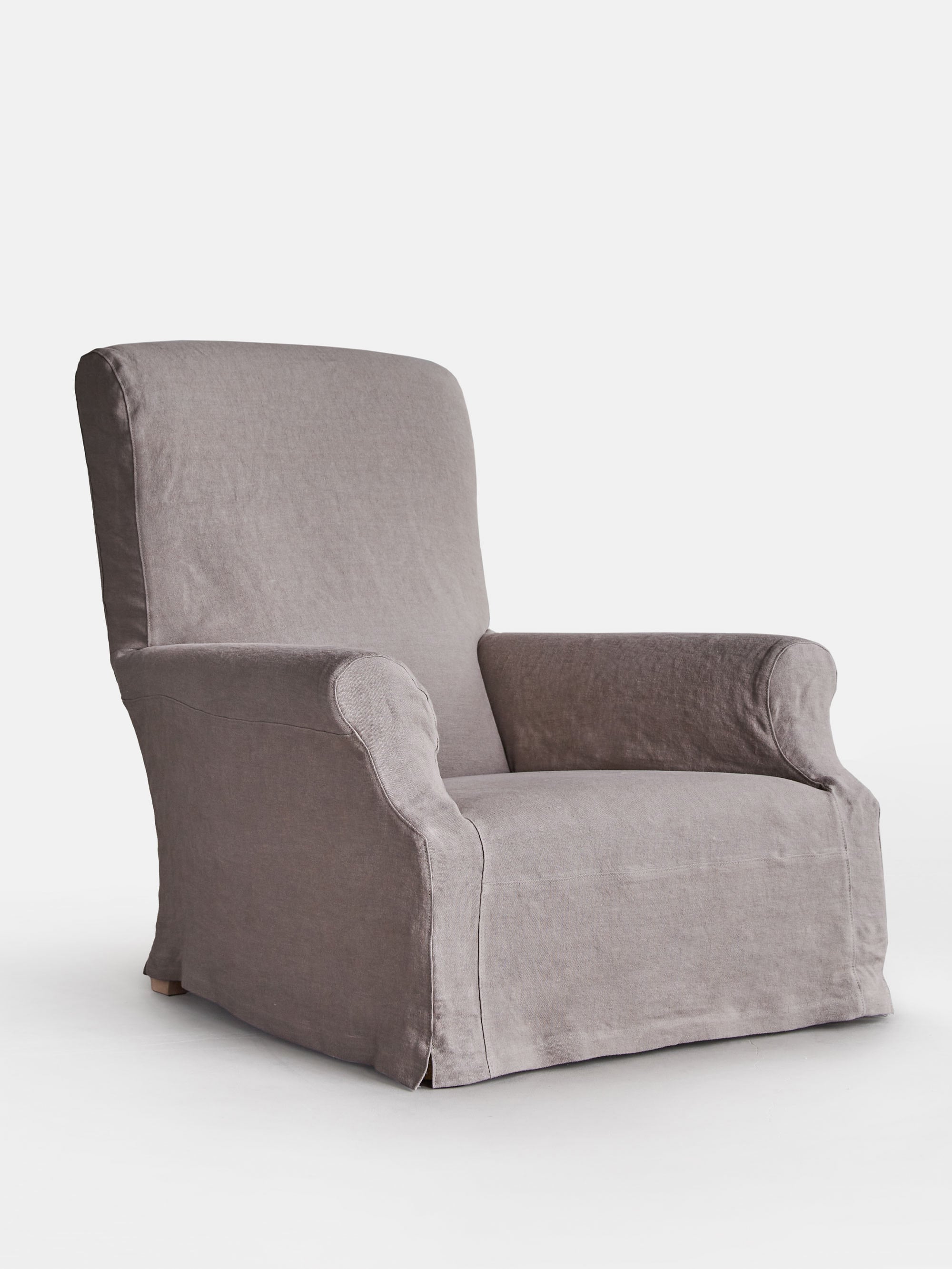 46529 Df905bcd28 Jones Armchair Fabric Menorca 26 With Slipcover Outward Seam Portrait