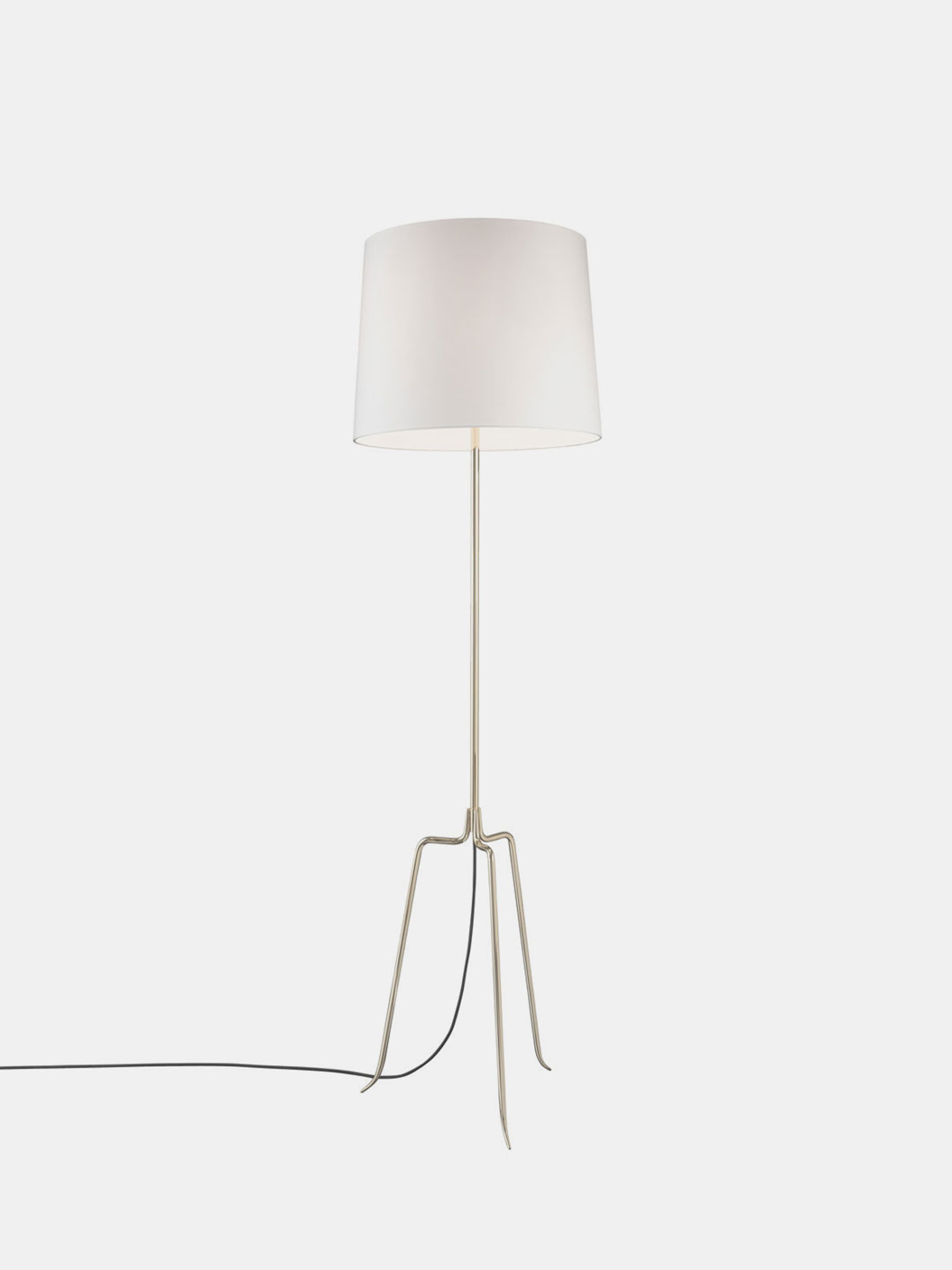 46924 11d456f896 Kalmar Dreistelz Floor Lamp Polished Brass Portrait