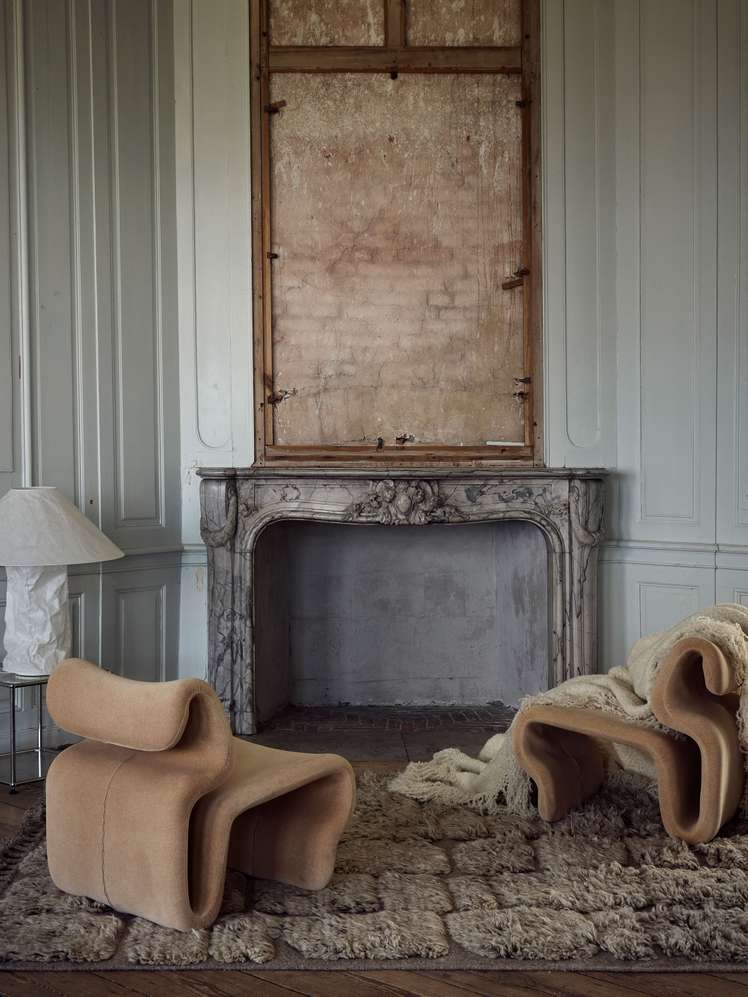 Artilleriet Ateliers — Etcetera Easy Chair - Vintage Apricot