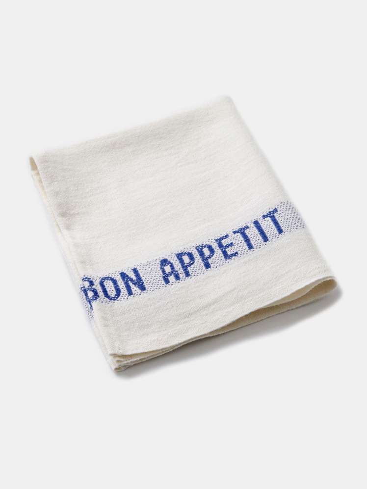 Bon Appetit Napkin Blue — Tablecloths & napkins Artilleriet