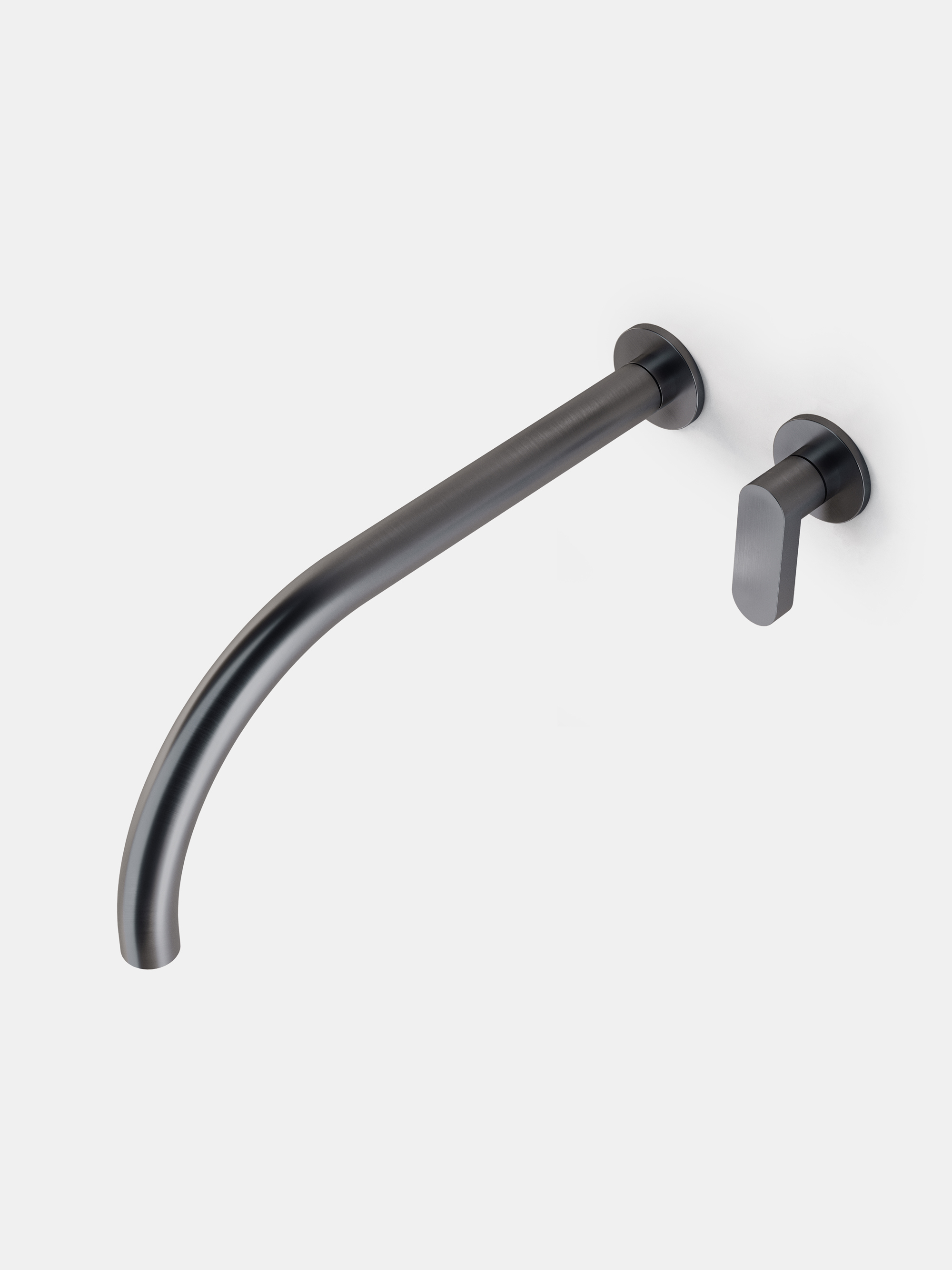 47889 Ff711f81d9 Jp Set011 Wall Mounted Progressive Mixer With Spout 275mm Dark Grey 01 Portrait