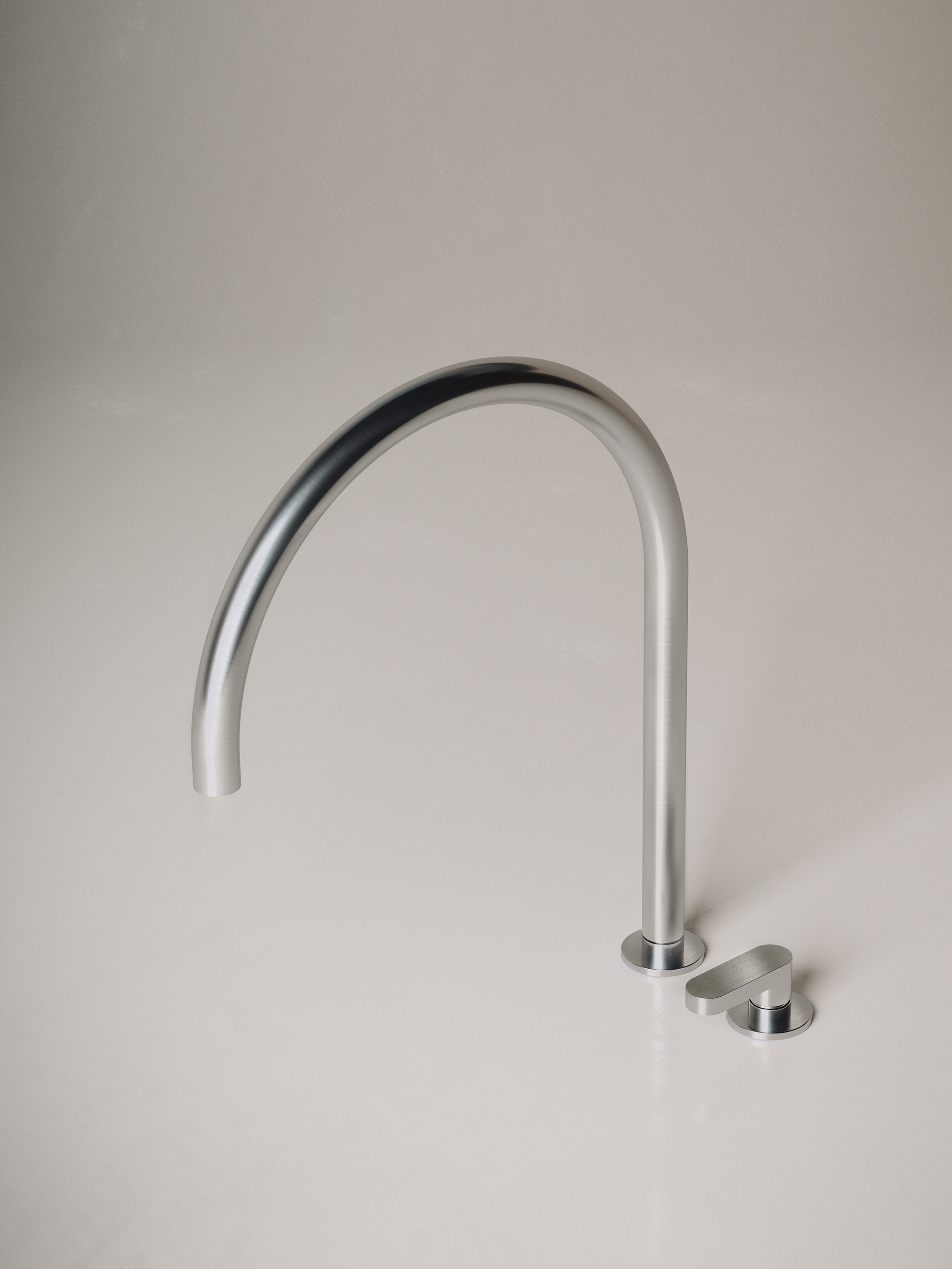 47900 Cfef405857 Jp Set113 Deck Mounted Mixer With Spout 280mm Steel 02 Portrait