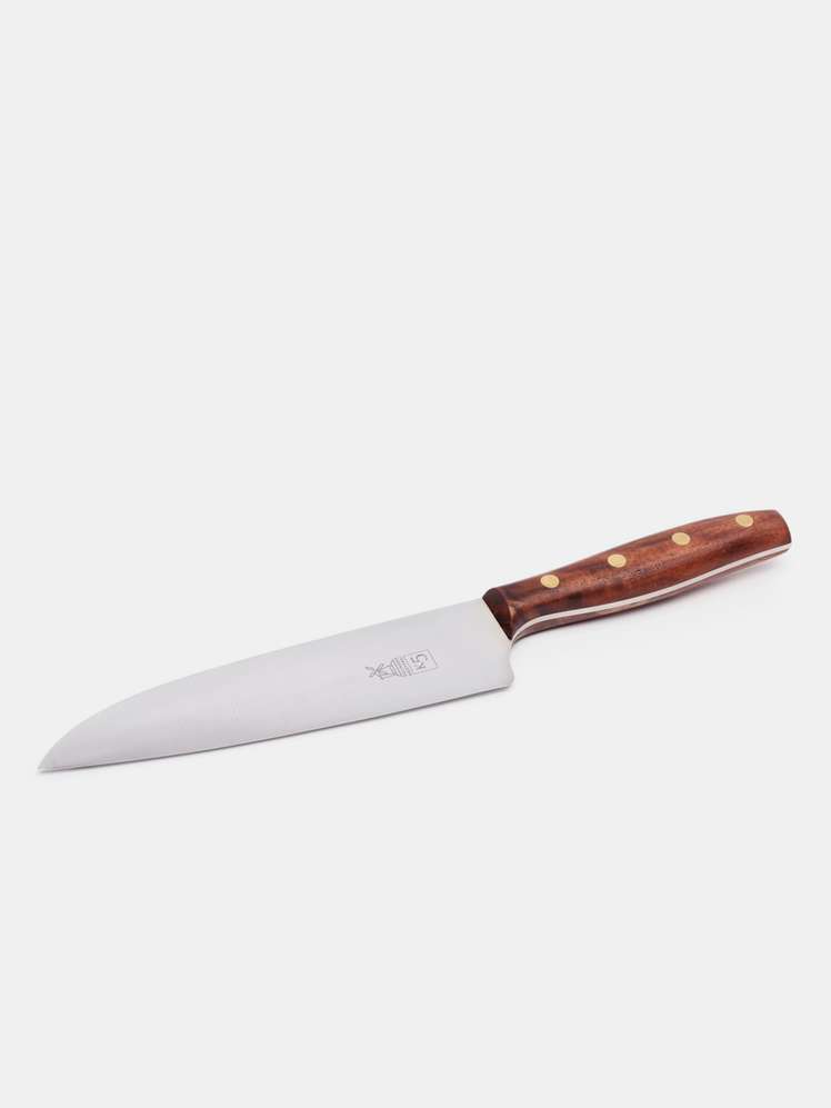 Windmühlenmesser Universalküchenmesser, (1 Tlg.), 24,5 Cm Rotbuche, Klingenlänge 13 Cm, Rostfrei
