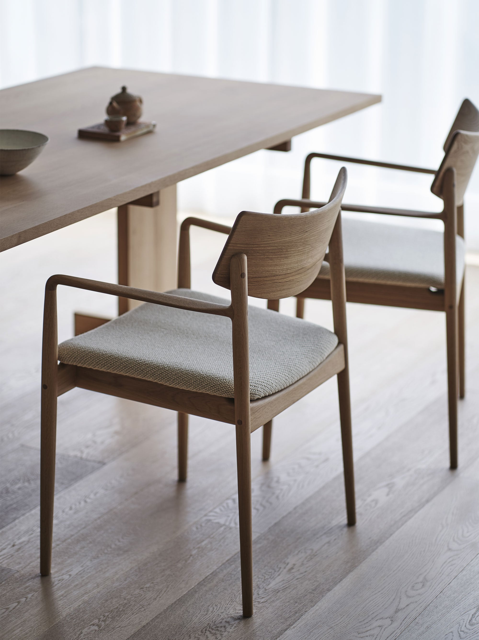 Karimoku Case — A-DC02 - Dining Chair — Upholstered chairs