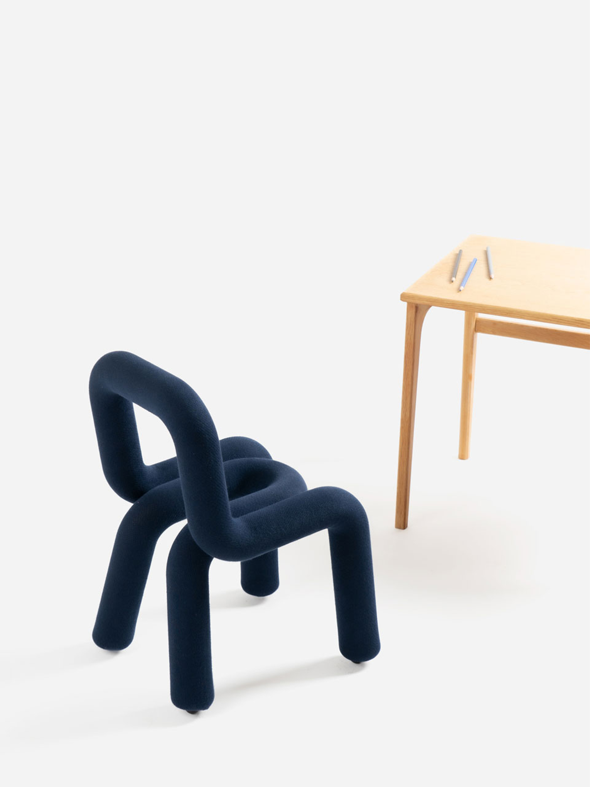 51280 8c8d995170 Moustache Mini Bold Kids Chair Dark Blue 3 Portrait