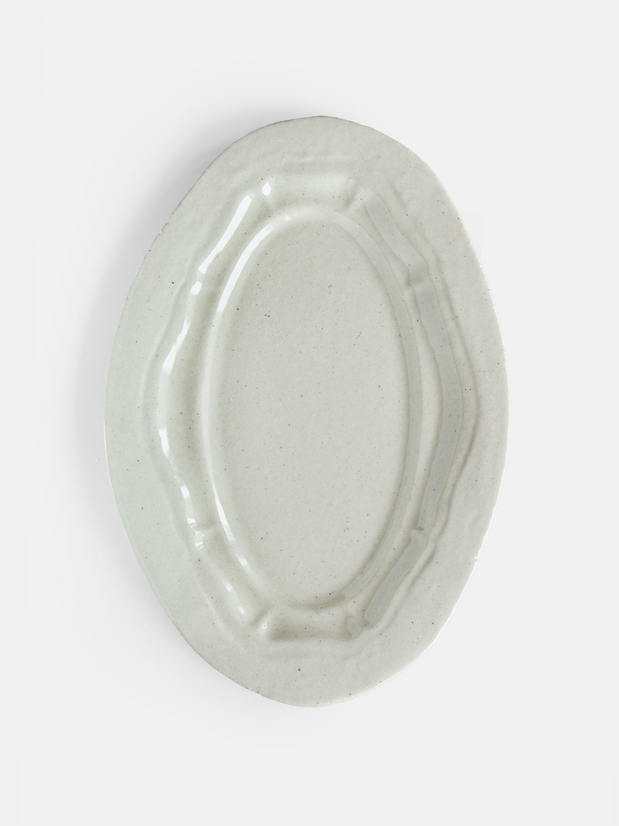 51561 Fade38de17 Refectoire Oval Dish Sable Brillant Large 1 Portrait