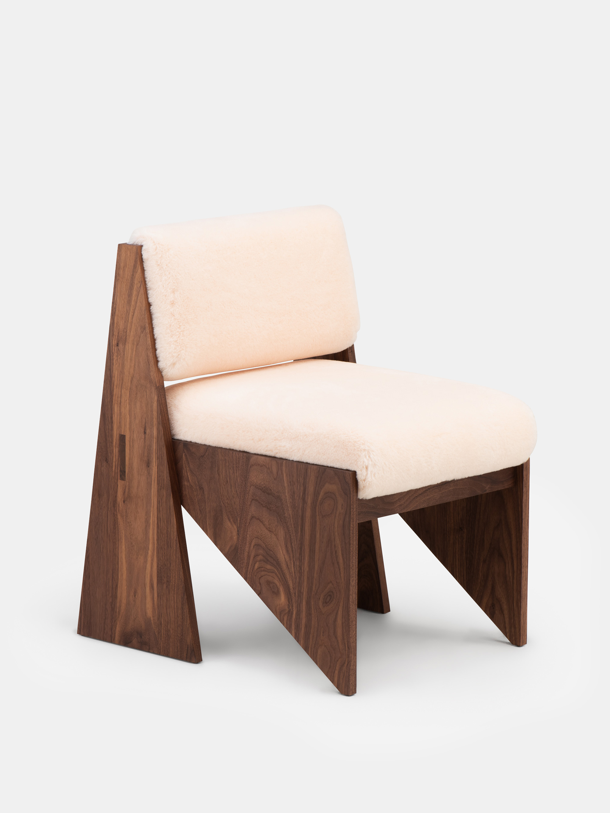 52157 2dd23dabb9 179 Altair Chair By Anthony Guerree In Danish Oiled Walnut And Einar 527 Fabric Portrait