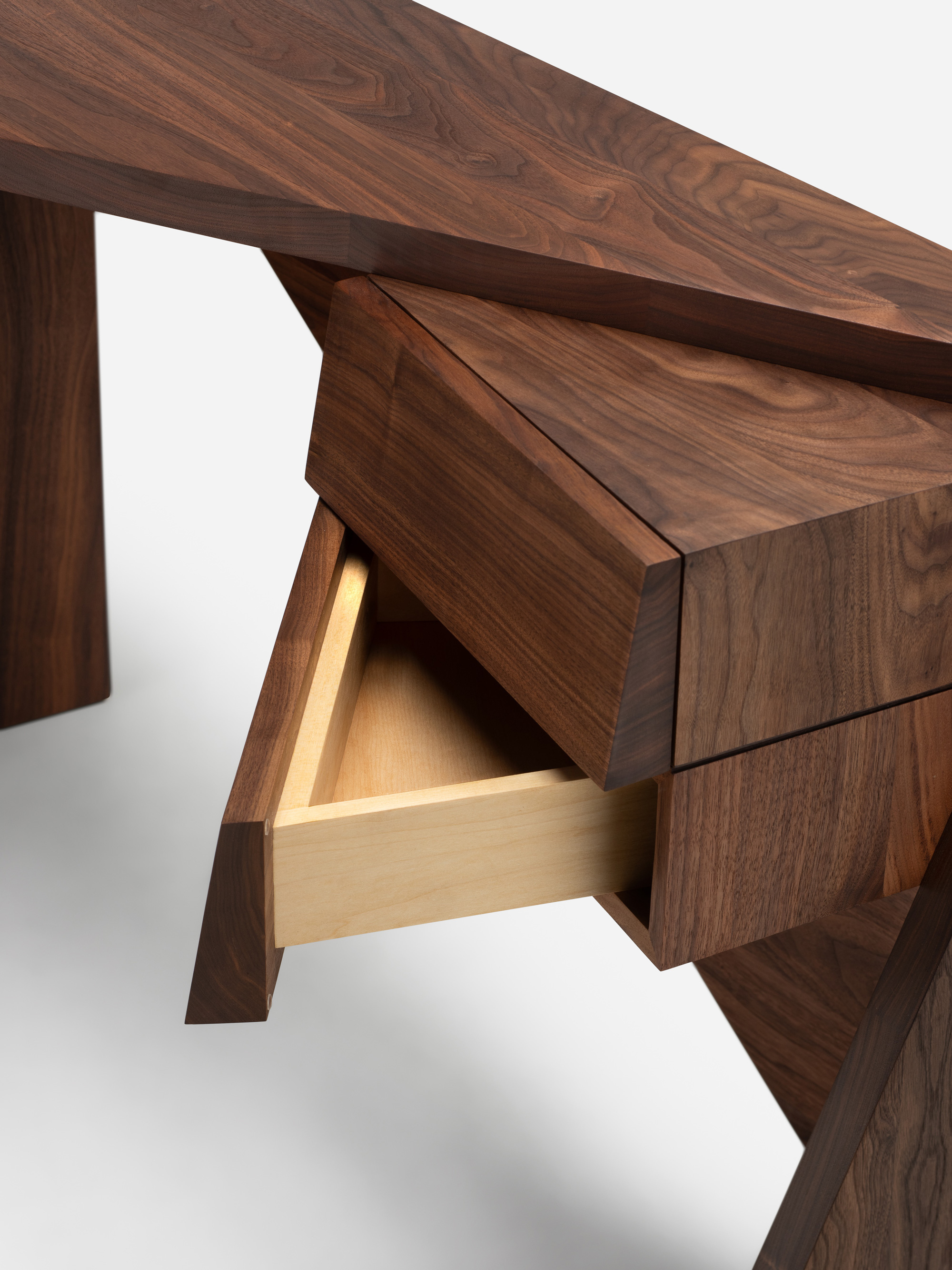 52182 1125adcd7d 180r Deneb Desk By Anthony Guerree In Danish Oiled Walnut Detail4 Portrait