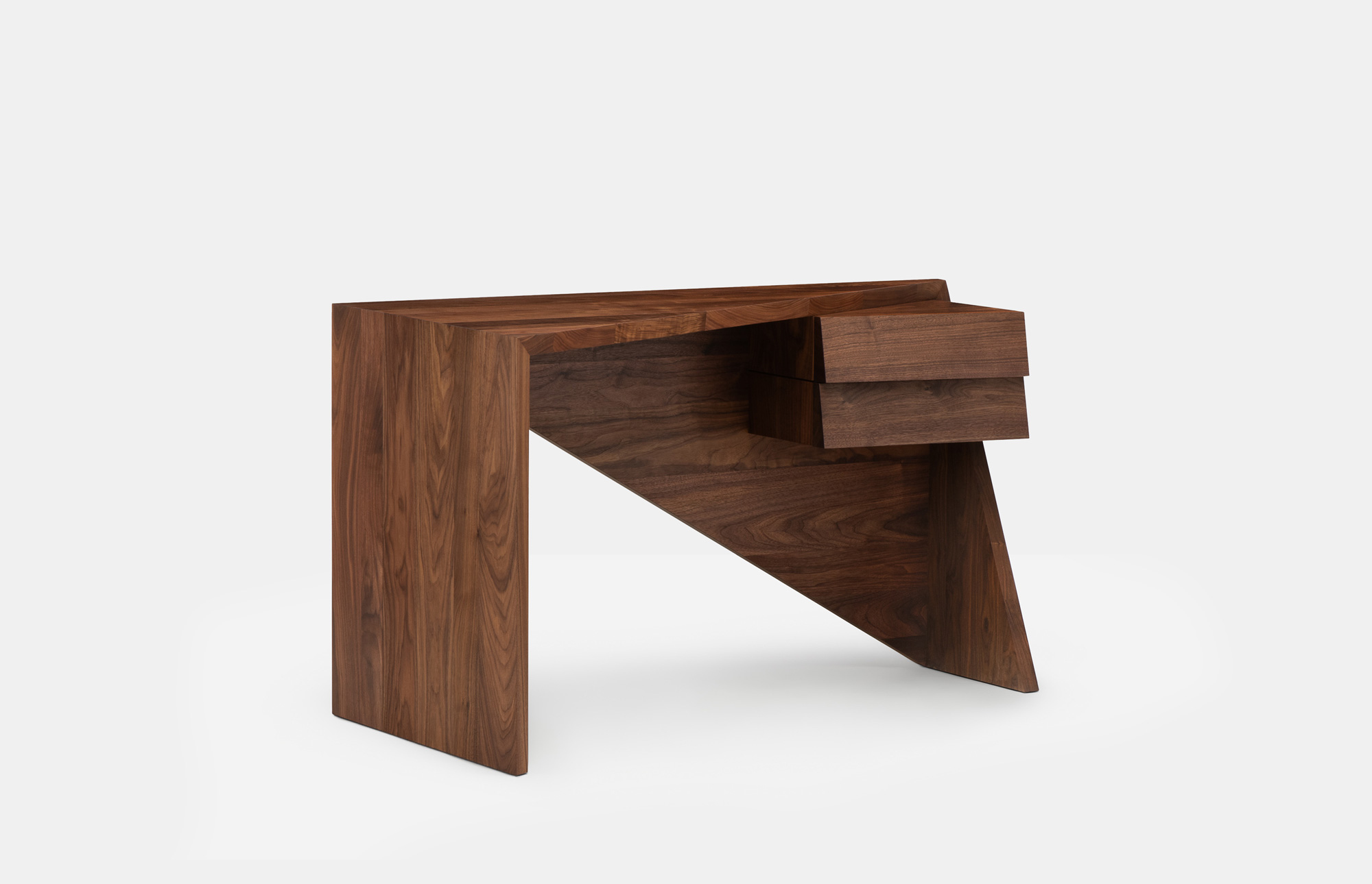 52182 85808de200 180r Deneb Desk By Anthony Guerree In Danish Oiled Walnut Portrait
