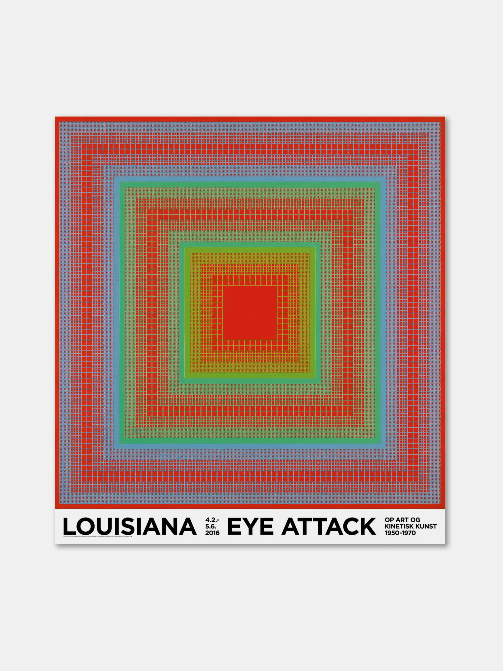 1968 Richard Joseph-Sunglow キネティックアート Louisiana — Richard Josef Anuszkiewicz - Sunglow — Posters
