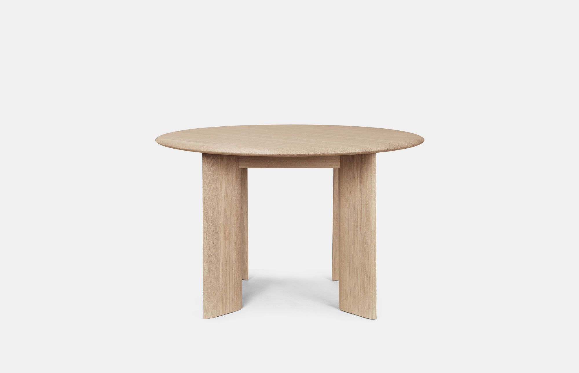 52314 C0e6d89996 Ferm Living Bevel Table White Oiled Oak 117 Cm Portrait