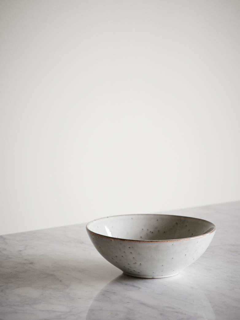 Nordic Sand Ceramic Bowl - Medium