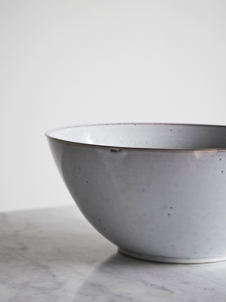 Nordic Sand Ceramic Bowl - Large