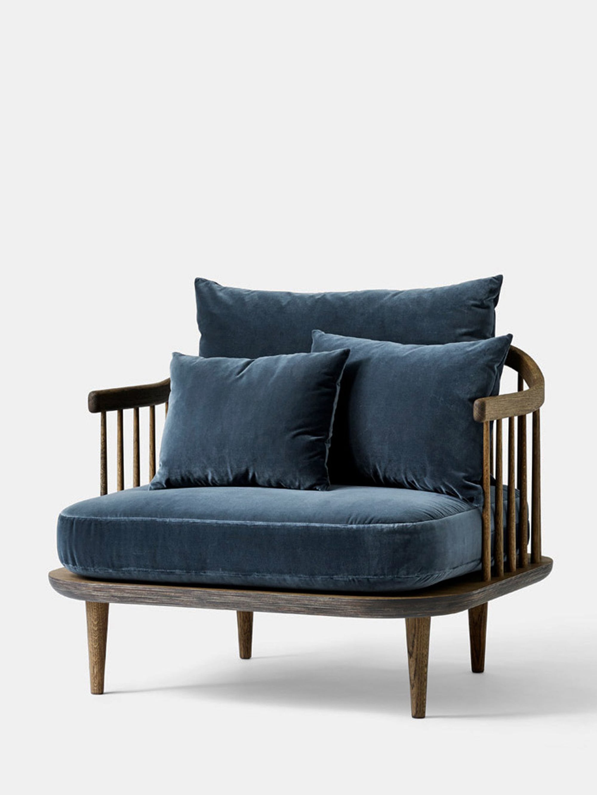 52719 76b9f71f58 Fly Chair Blue Velvet Portrait