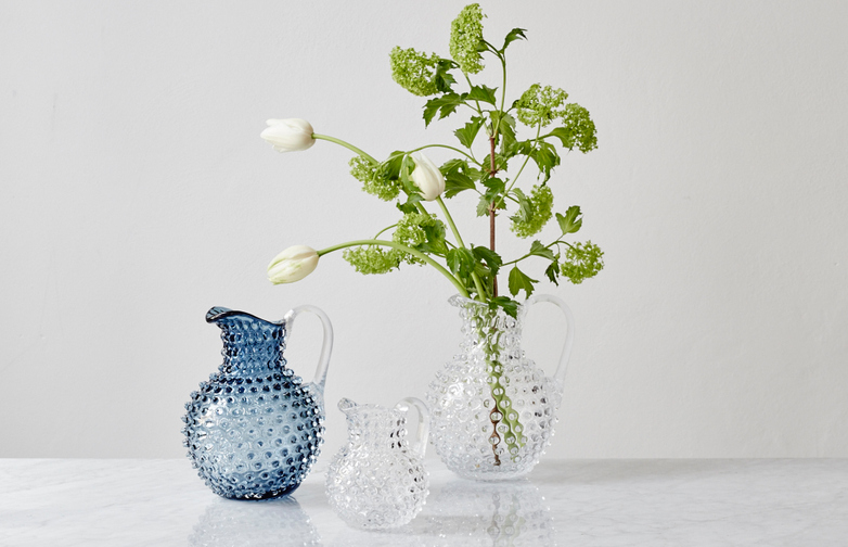Linné Carafe Ocean Blue
