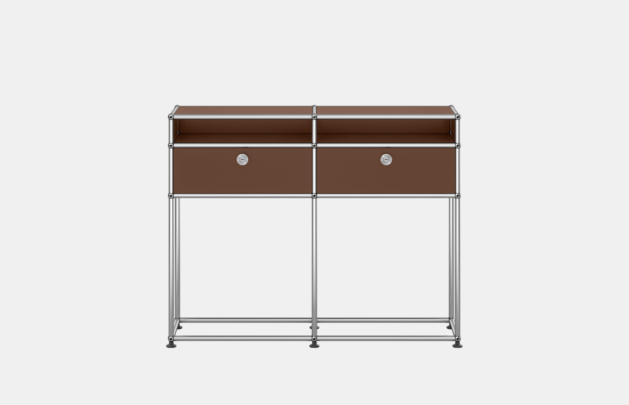52842 A26406635e Usm Haller Console Table Brown Portrait