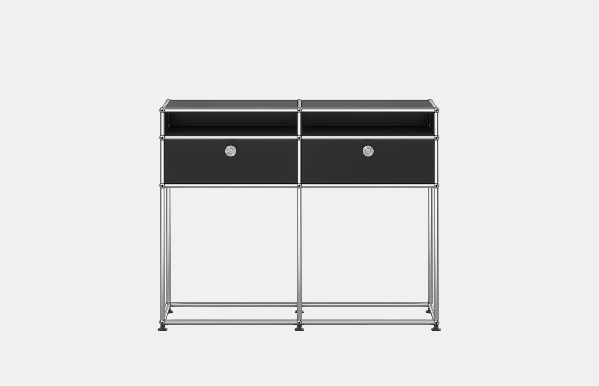 52842 Ddb4ebc61b Usm Haller Console Table Black Portrait