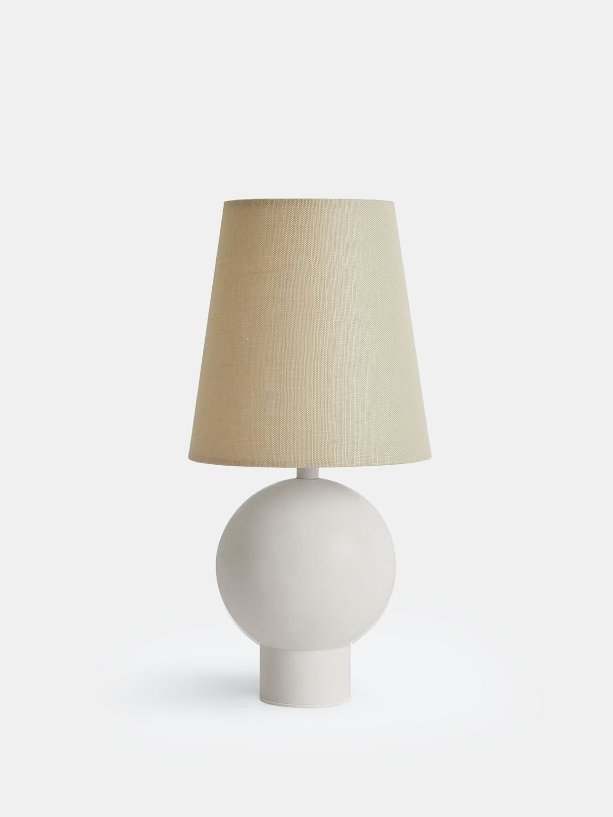52924 346453c668 Bole Table Lamp White Linen Shade Portrait