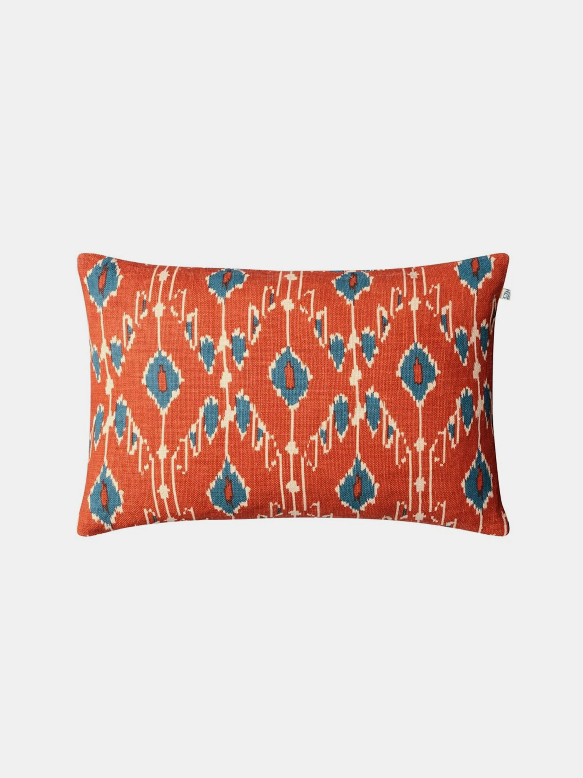 53466 A670e18c03 Chhatwal And Jonsson Ikat Goa Cushion Cover Apricot 40x60 Cm Portrait
