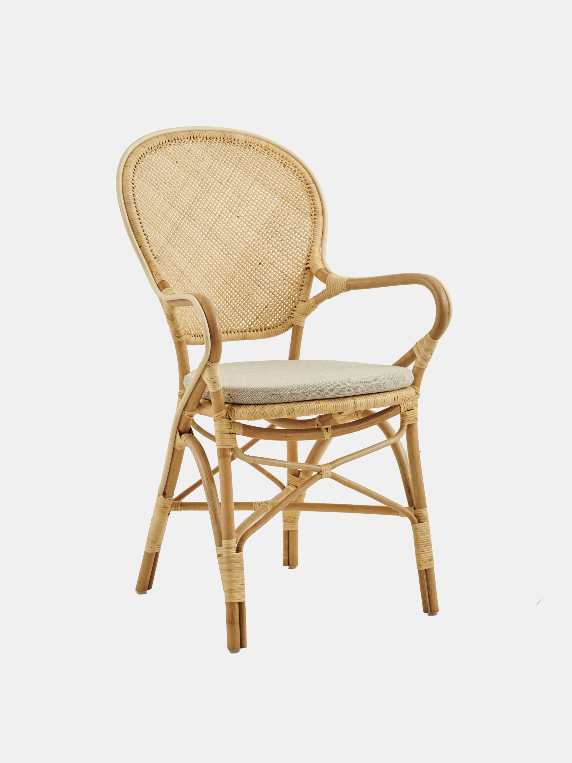 53732 7a9aba59a6 Rossini Armchair Natural Cushion Portrait