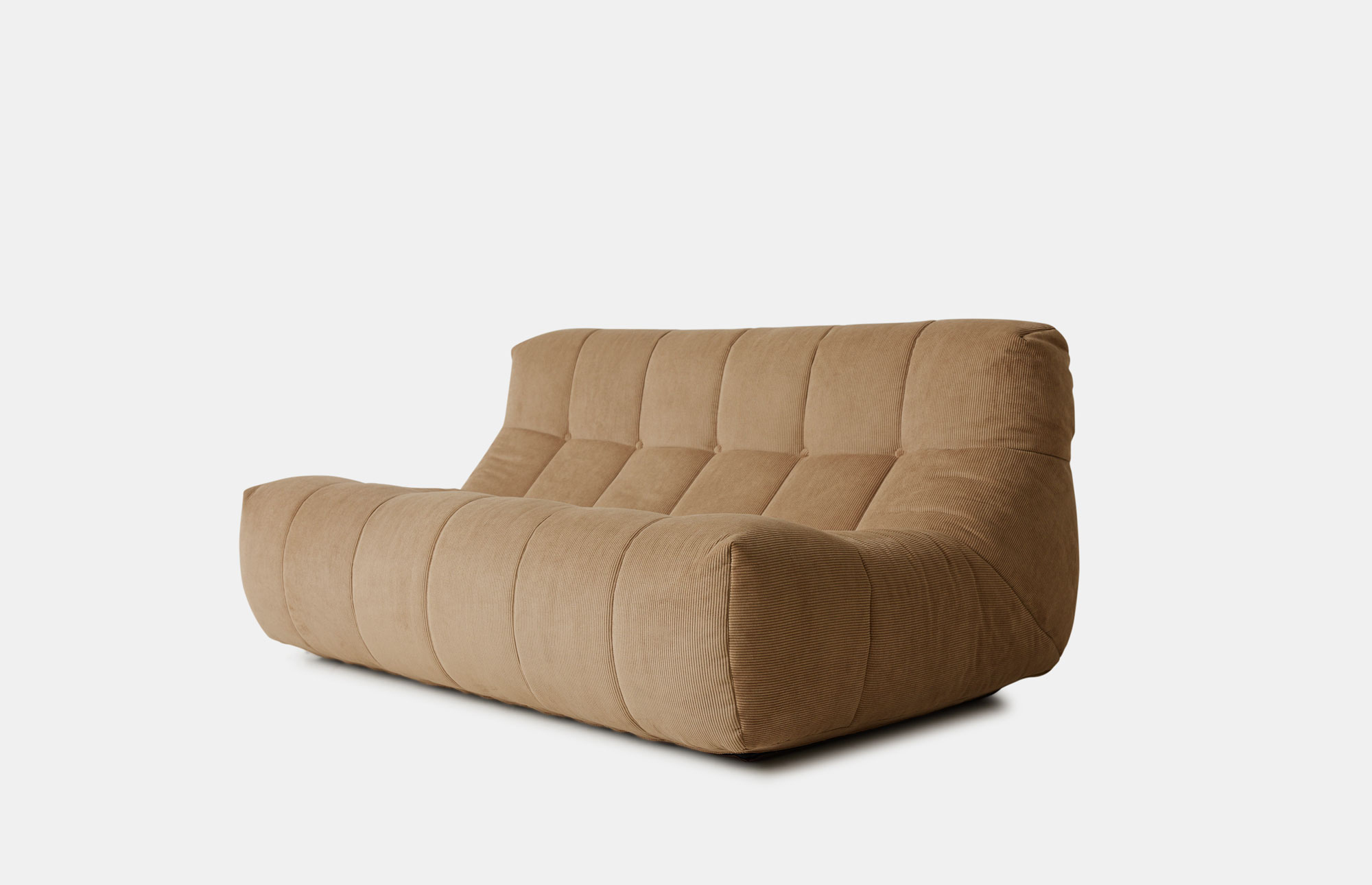 53958 B9c4be78d7 Lazy Lounge Bench Corduroy Rib Brown Portrait